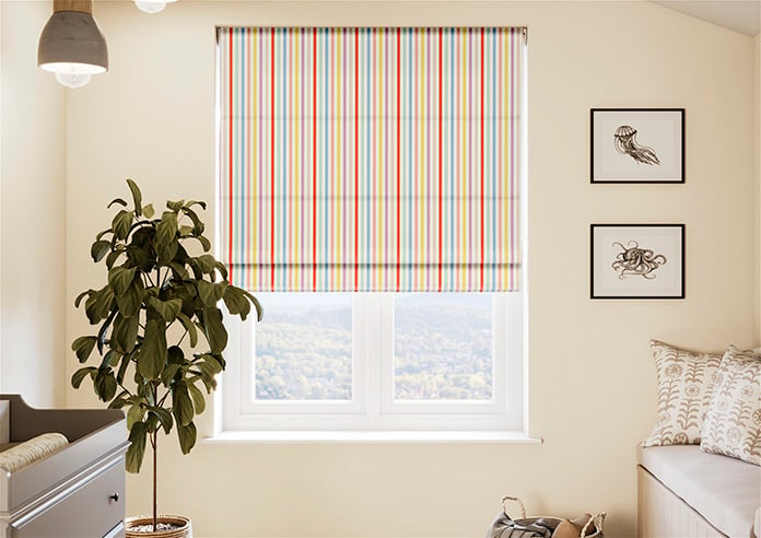 The British Stripe Co. Catherine, Brighton No.1 - Twist&Fit Roman Blind - Image 3
